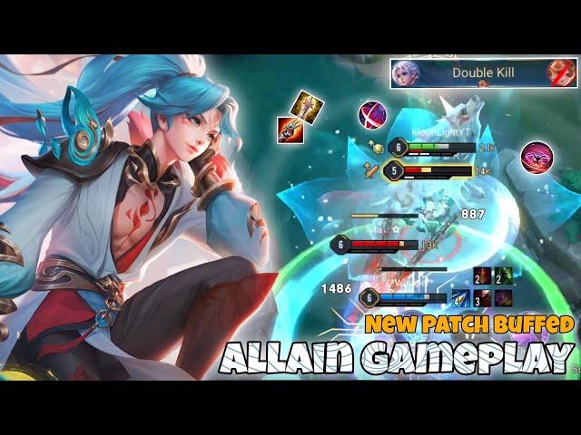 Allain Slayer Lane Pro Gameplay | New Patch Buffed | Arena of Valor Liên Quân mobile CoT