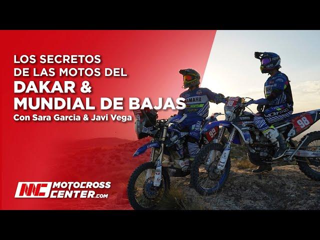  Los secretos de las motos del DAKAR y MUNDIAL DE BAJAS   by Sara Garcia & Javi Vega