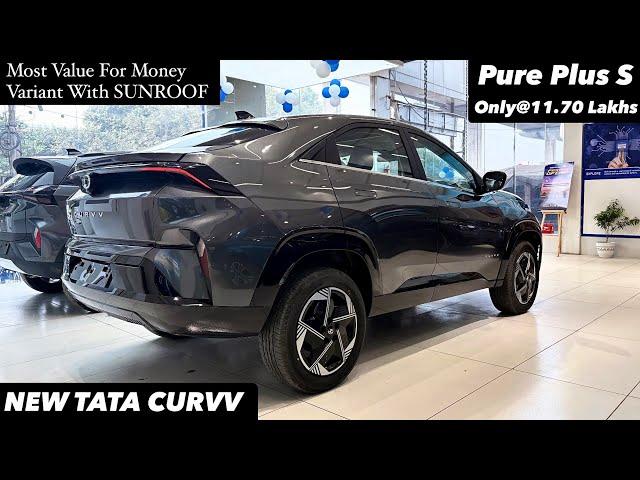 New Tata Curvv Pure Plus S 2024 | MOST VALUE FOR MONEY VARIANT | Full review 