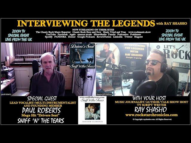 Paul Roberts Sniff 'N' The Tears ("Drivers Seat") Exclusive!