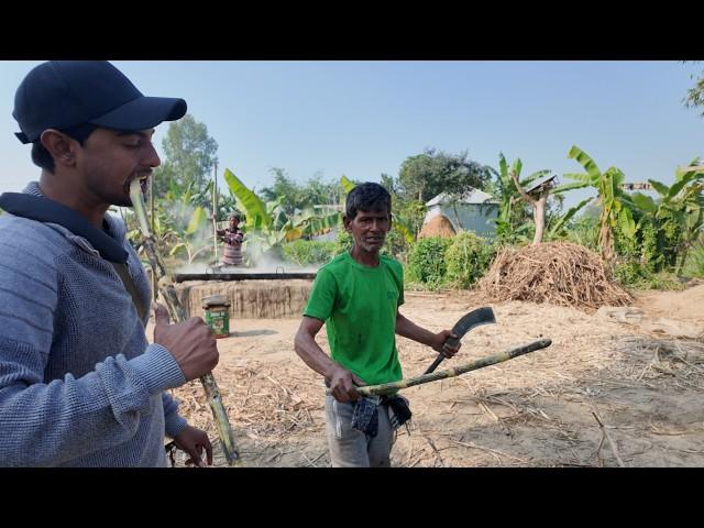 শিমূল গাছের রস দিয়ে বানানো নির্ভেজাল আখের গুড় | Doyel Agro