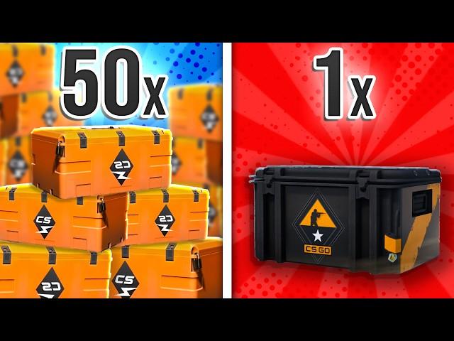 My LUCKIEST Case Opening EVER... (50 Kilowatt Cases)