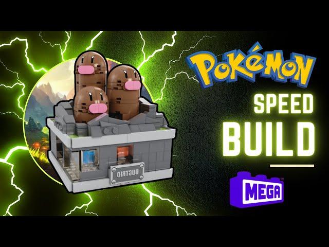 Mini Motion Dugtrio MEGA Construx Pokémon Speed Build