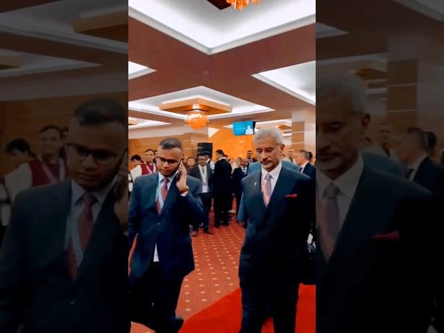 Most powerful diplomat Dr. S. Jaishankar entry in Kazan during BRICS submit 2024.