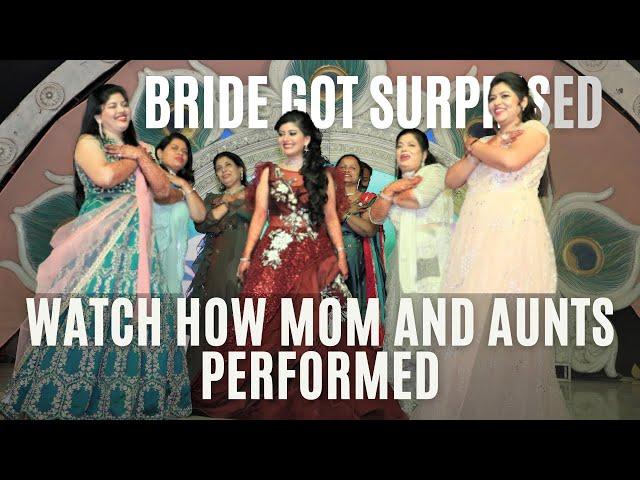 Ladies performance in Sangeet Ceremony | Shreya and Jayesh's Sangeet ceremony | Surprise dance