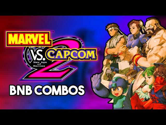 Marvel vs Capcom 2: BNB Combos for Every Character