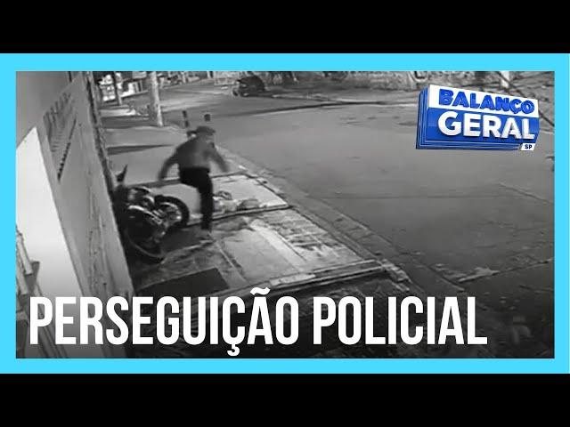 Perigo em Sapopemba: perseguição policial termina em acidente e captura de suspeito