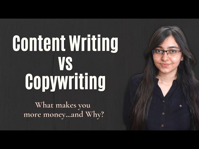 What Makes You More Money?- Copywriting or Content Writing?