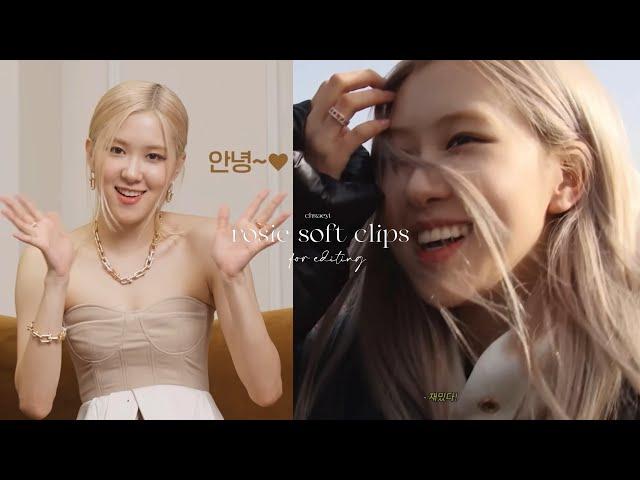 rosé soft clips for editing