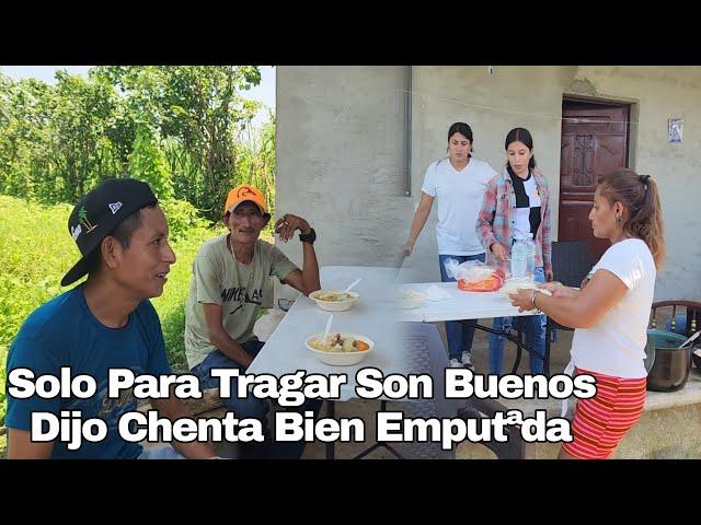 Chentia casi  Le Tira La Comida En La Cara A Trucha Que Problema Se Armo