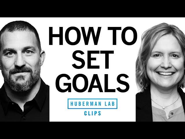 What to Do & Not Do When Setting Goals | Dr. Emily Balcetis & Dr. Andrew Huberman