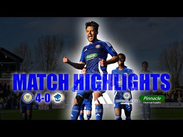 Curzon Ashton 4-0 Chester | Highlights | Vanarama National League North