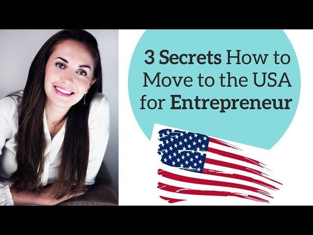 How to Move to USA a Foreign Entrepreneurs ️