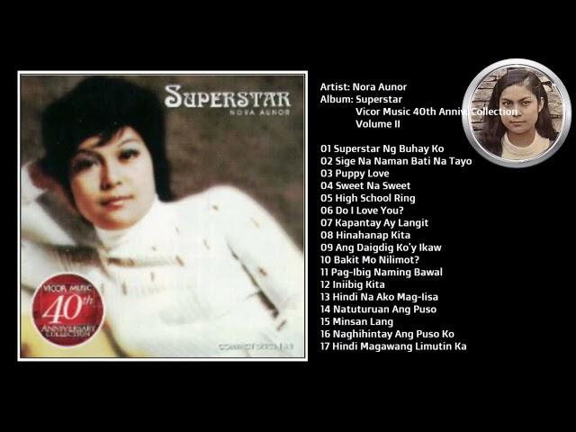 NORA AUNOR | Superstar (Vicor Music 40th Anniversary Collection) | 17 Track Full Album (Volume 2)