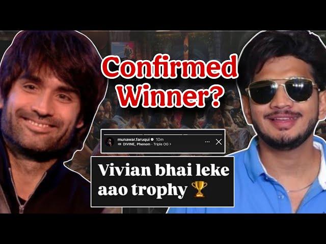 Munawar Faruqui का Vivian Dsena को लेकर खुल्ला, Support, Munawar Ki Janta को Open Message?