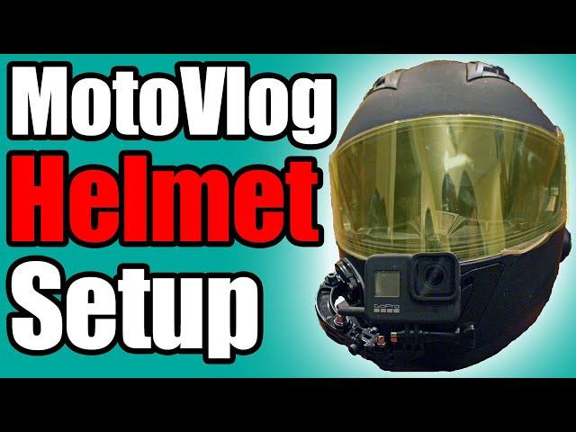 MotoVlog Helmet Setup 2020