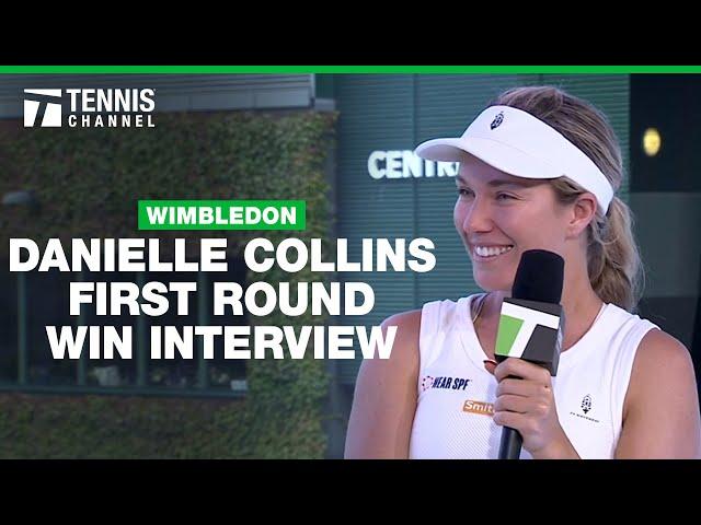 Danielle Collins Finding Success With New Coach Ryan Harrison | 2024 Wimbledon 1st Round