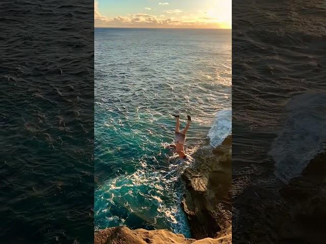 Scariest Cliff Jump Ever!