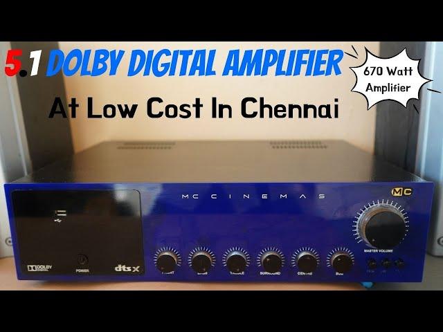 5.1 Dolby Digital Amplifier Low Cost In Chennai