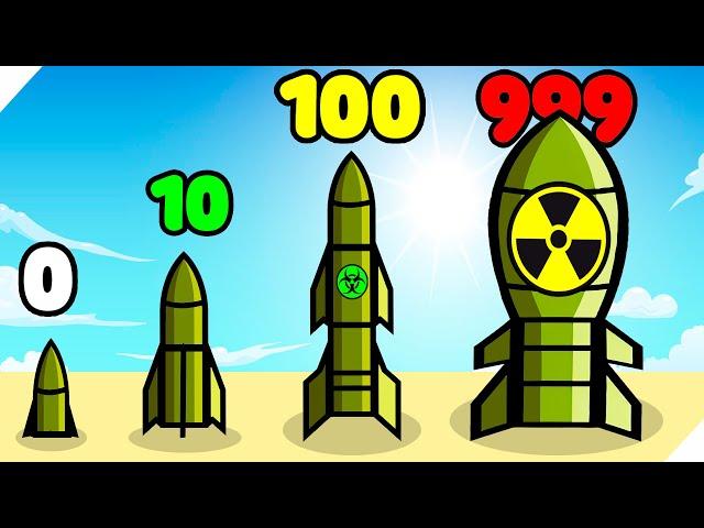 ЭВОЛЮЦИЯ СИЛЫ РАКЕТЫ! Rockets Stack