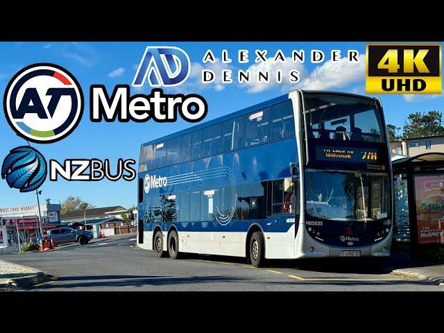 [Auckland Transport NZ Bus: 27H Britomart to Hillsborough, University & Mount Eden] ADL Enviro500MMC