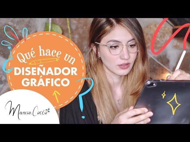 ‍¿Qué hace un DISEÑADOR GRÁFICO? de 10 trabajos 