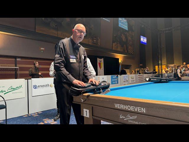 2025 Belgian Championships Multi-Discipline - 3-CUSHION - Roland FORTHOMME vs Mik DURWAEL