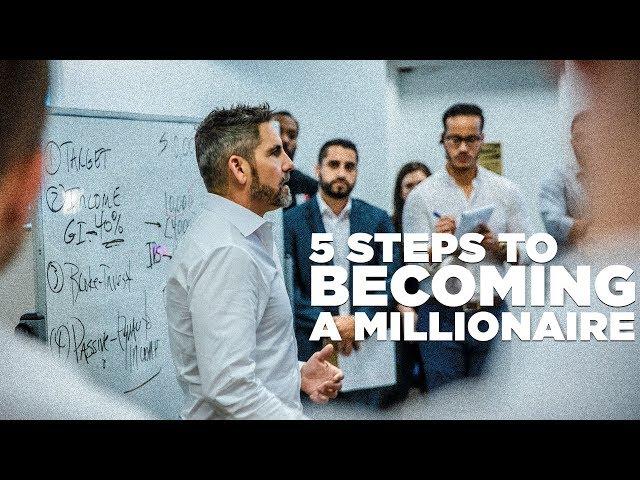 5 Steps to Becoming a Millionaire - Grant Cardone Trains His Sales Team LIVE