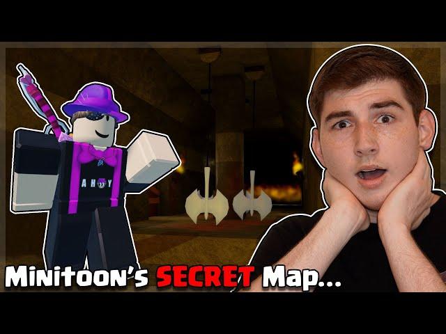 Minitoon Joins My Stream! (We Play HIS Map) | Roblox Piggy Build Mode