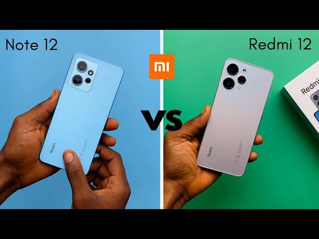 Redmi 12 vs Redmi Note 12