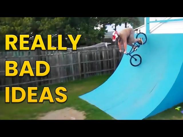 Really BAD IDEAS!  Funniest Fails & Instant Regret