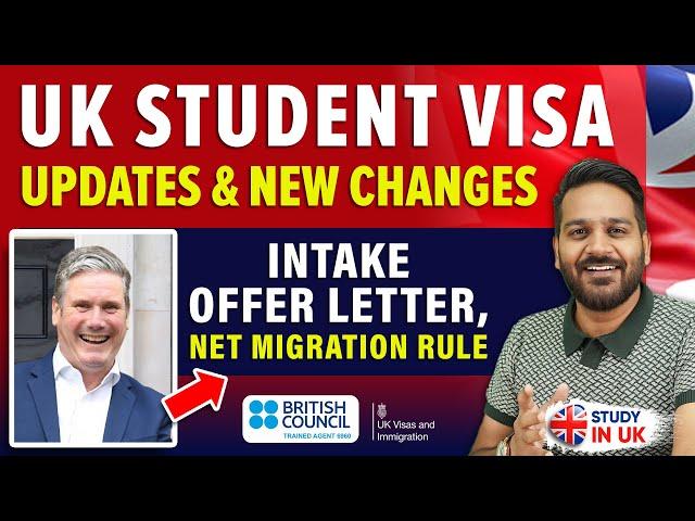 UK Student Visa Updates & New Changes: Study in UK | September Intake 2024 UK