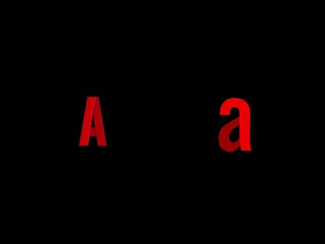 Netflix Alphabet, Big and Small letters