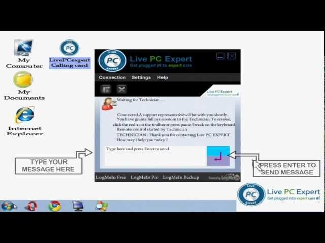 What is a LivePCExpert's Calling Card and How to use it?