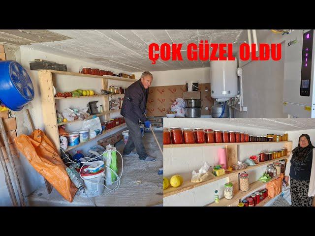 YENİ DEPOMUZU YERLEŞTİRDİK VE TANDIRIMIZI BOŞALTTIK SIVAYA HAZIR HALE GETİRDİK