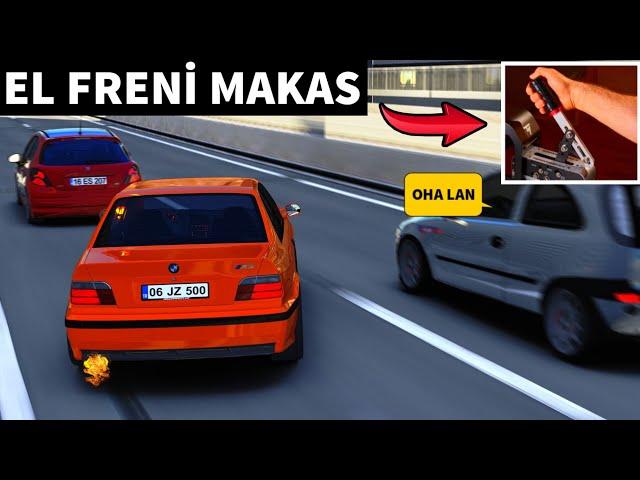 EL FRENİNİ ÇEKİP MAKASA GİRMEK !! ASSETTO CORSA