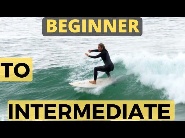 3 MONTH SURF PROGRESSION | Adv Beginner To Intermediate Female