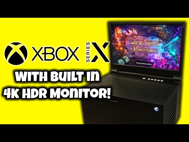 The Xbox Series X With A Built In 4k HDR FreeSync Monitor! G-Story 4K Monitor REVIEW