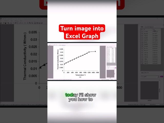 Turn Any Graph Image Into Excel Data in Seconds!