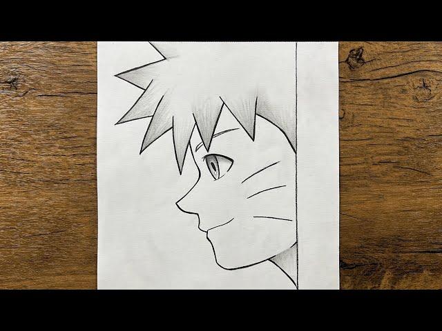 Easy Kid Naruto drawing for beginners | How to draw kid Naruto step-by-step