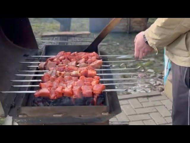 Молодежь ЕХБ Пинск открыли сезон шашлыков #ехбпинск