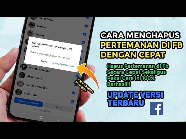 Cara Menghapus Pertemanan di Facebook Dengan Cepat 2024 Tanpa Aplikasi Tambahan