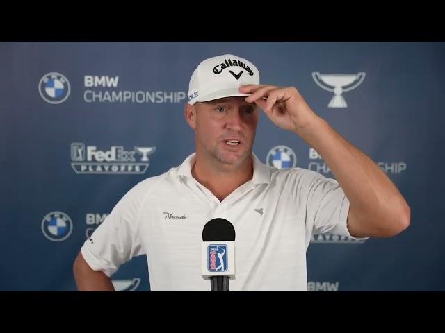 Alex Noren Sunday Flash Interview 2024 BMW Championship