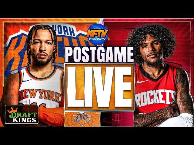 Knicks vs Rockets Post Game Show: Highlights, Analysis & Caller Reactions - EP 536