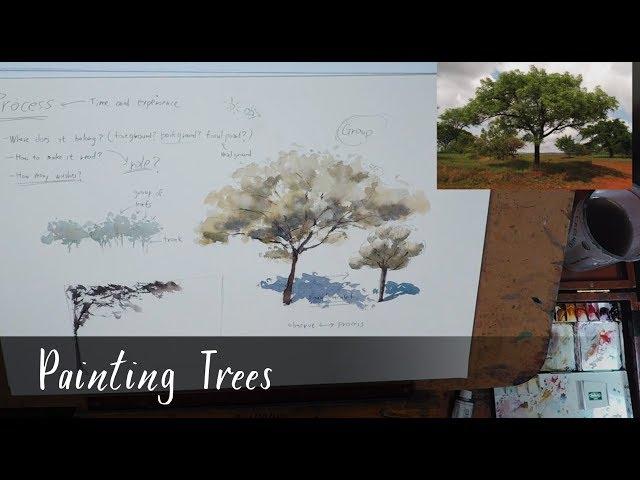 Painting tree - Process visual information