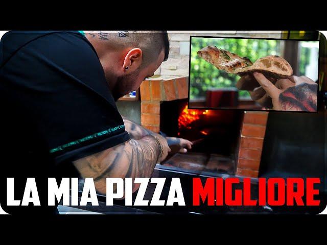 PREPARO LA PIZZA ROMANA cotta nel FORNO A LEGNA ! "E' ASSURDA"