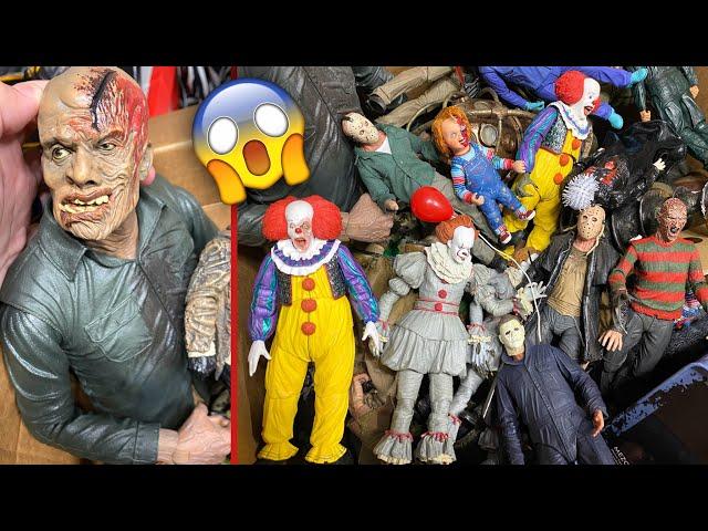 MASSIVE BOX FULL OF HORROR ACTION FIGURES! (2020)