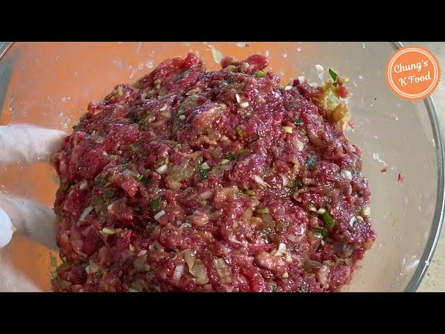 How to Make Korean Short Rib Patties | Tteokgalbi