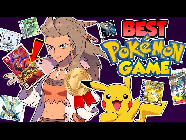 Ranking EVERY Mainline Pokémon Game From Worst to Best