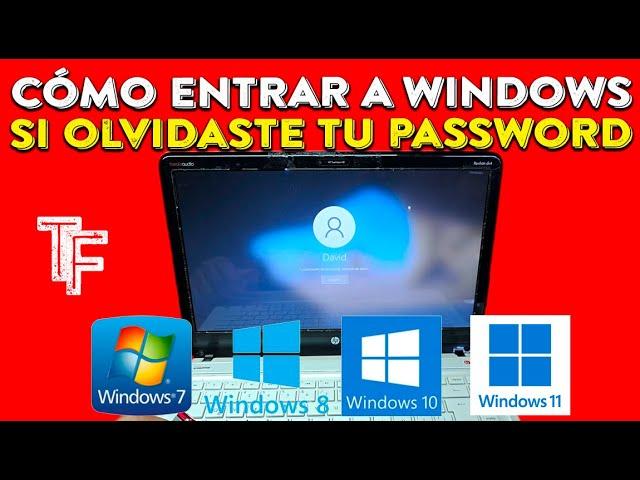  ¿Olvidaste La Contraseña De Windows? | AQUÍ LA SOLUCIÓN